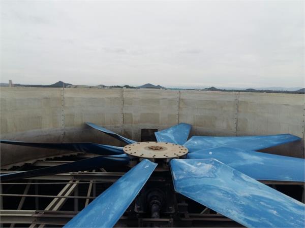 Samsung Thái Nguyên - Thay dầu, mỡ tháp giải nhiệt T6/2017